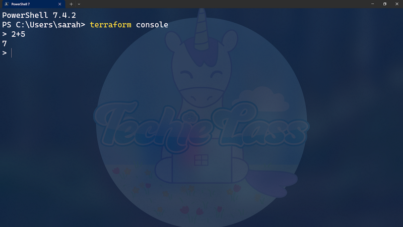 How to use Terraform Console Command