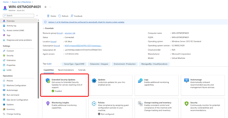 Troubleshoot Windows Server 2012 Arc-enabled servers not receiving updates
