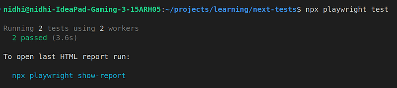 Login success test cases executed
