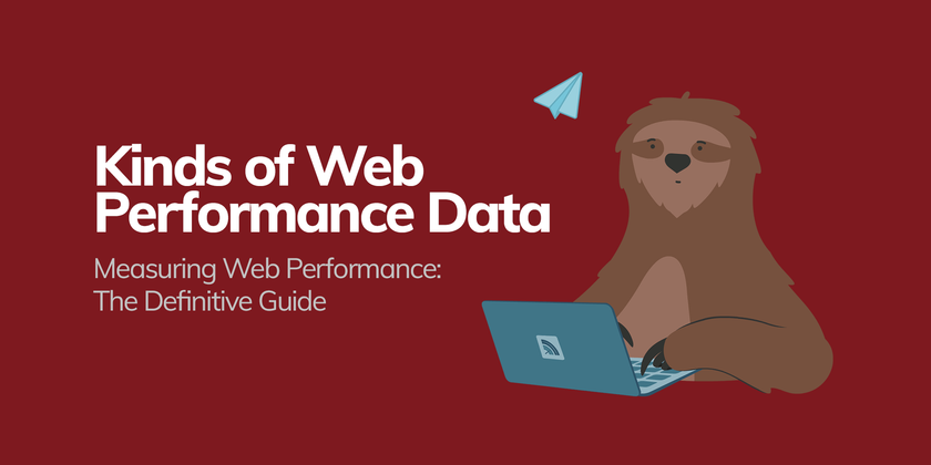 Cover image for Kinds of Web Performance Data