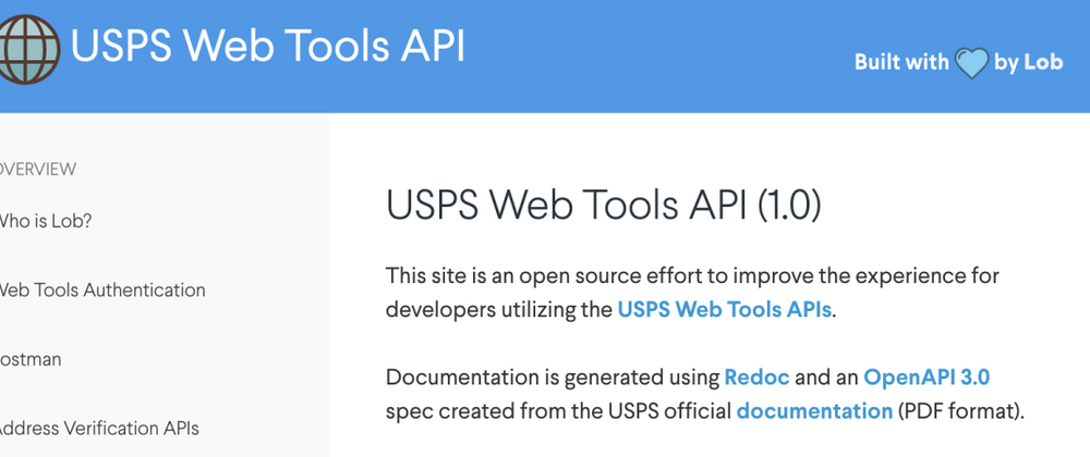 Cover image for Modernizing the USPS Developer Experience