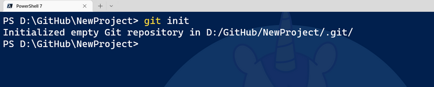 Git init command