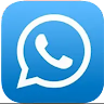 Blue WhatsApp profile picture