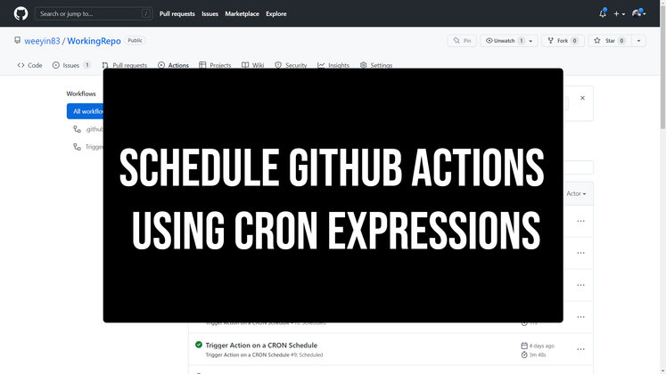 Cover image for Schedule GitHub Actions Using CRON Expressions