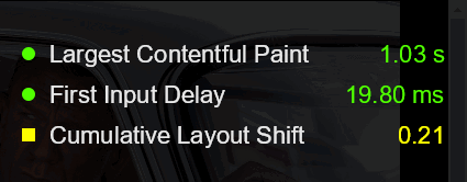 The Core Web Vitals Overlay