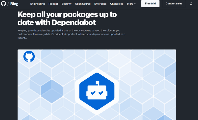 Dependabot's Anouncement