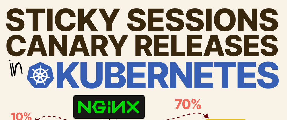 Cover image for Sticky sessions and canary releases in Kubernetes