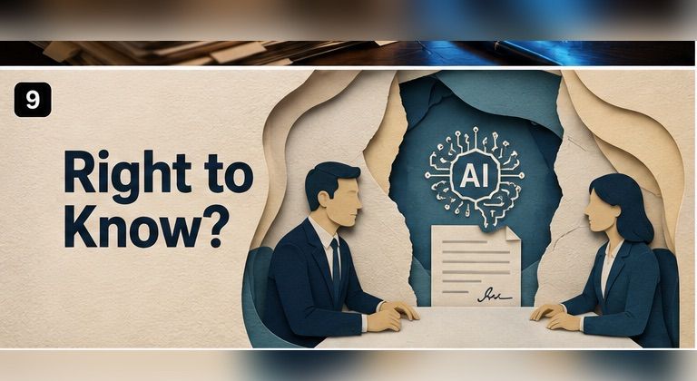 Cover image for Does Your Client Have a Right to Know You Used AI?