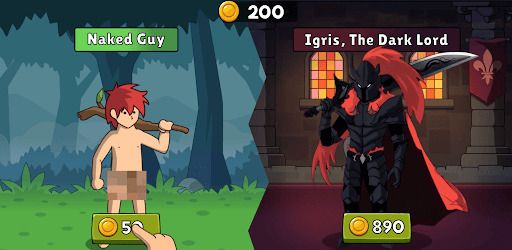 Cover image for Hero Hero Clicker MOD APK v2.82 (MOD Menu) For Android