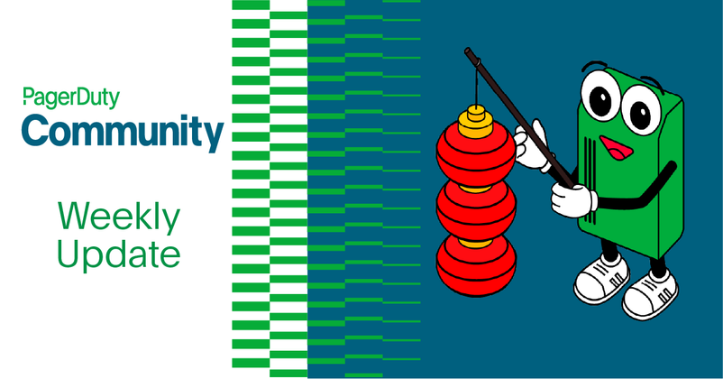 Cover image for PagerDuty Community Weekly Update, January 20, 2023