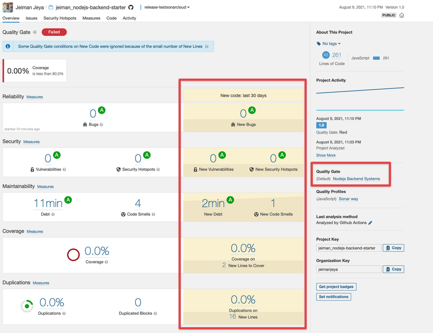 Project badges from private project into a private GitHub repository -  SonarQube - Sonar Community