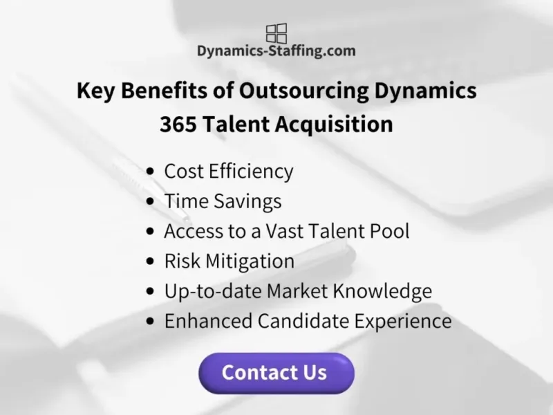 Key Benefits of Outsourcing Dynamics 365 Talent Acquisition