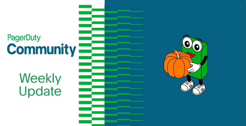 Cover image for PagerDuty Community Update, October 27 2023