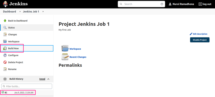 Jenkins Job 1.3