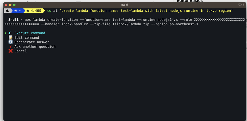 create lambda