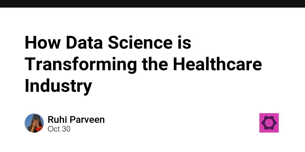 How Data Science is Transforming the Healthcare Industry - The Ops ...