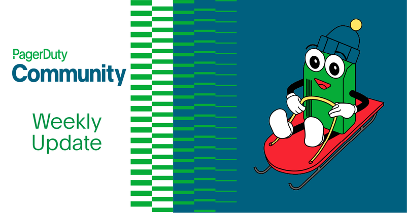 Cover image for PagerDuty Community Weekly Update, January 6, 2023