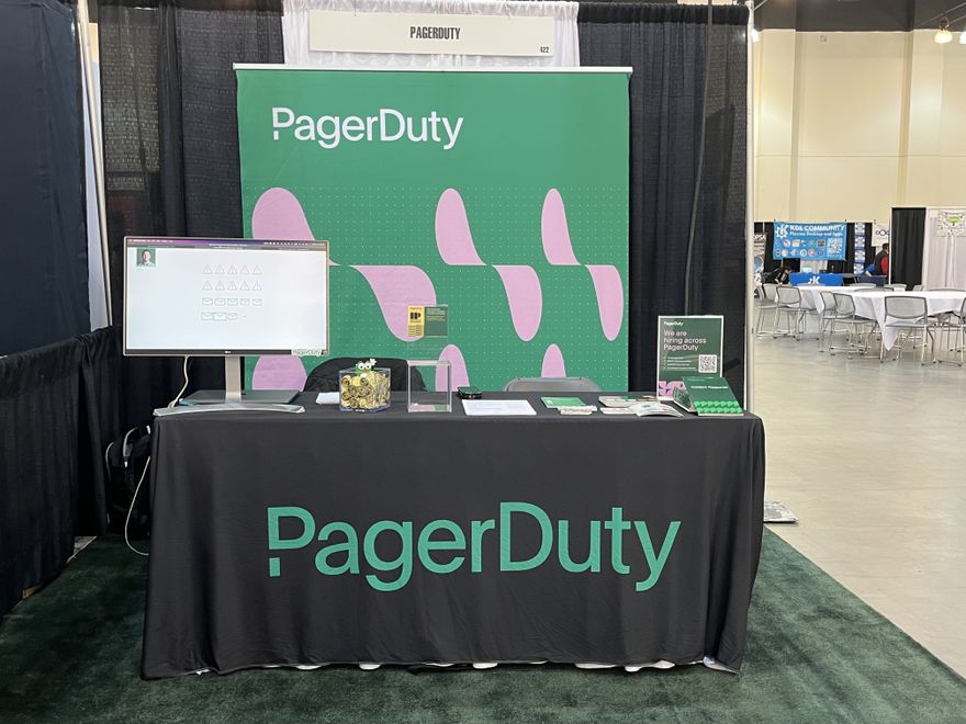 PagerDuty booth at SCaLE 20x