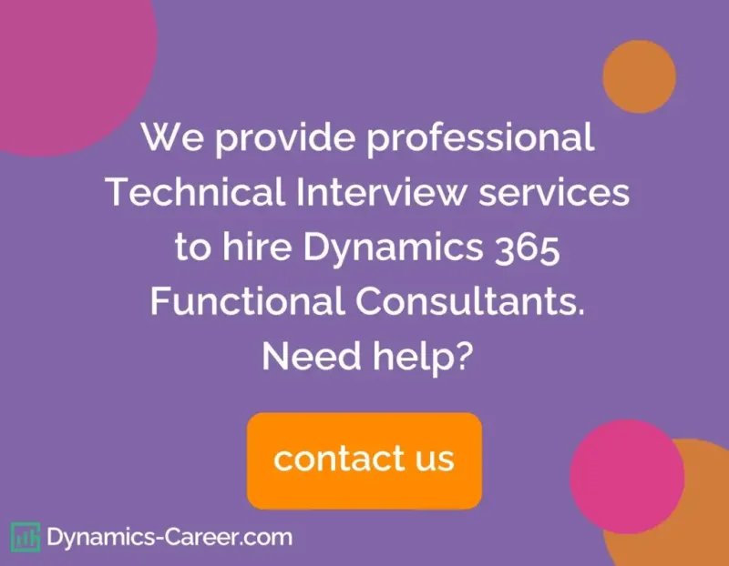 Dynamics Career can Help You with Dynamics 365 Functional Consultant Technical Interview