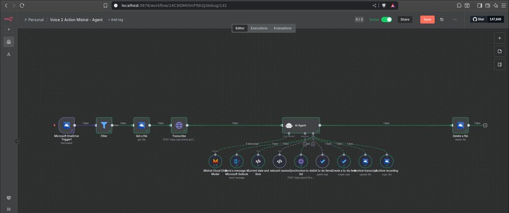 Cover image for Challenging n8n AI Agent with a personal productivity flow