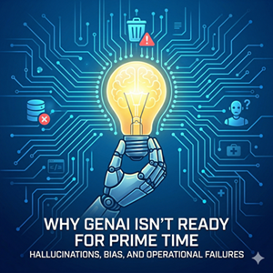 Cover image for Why GenAI Isn't Ready for Prime Time