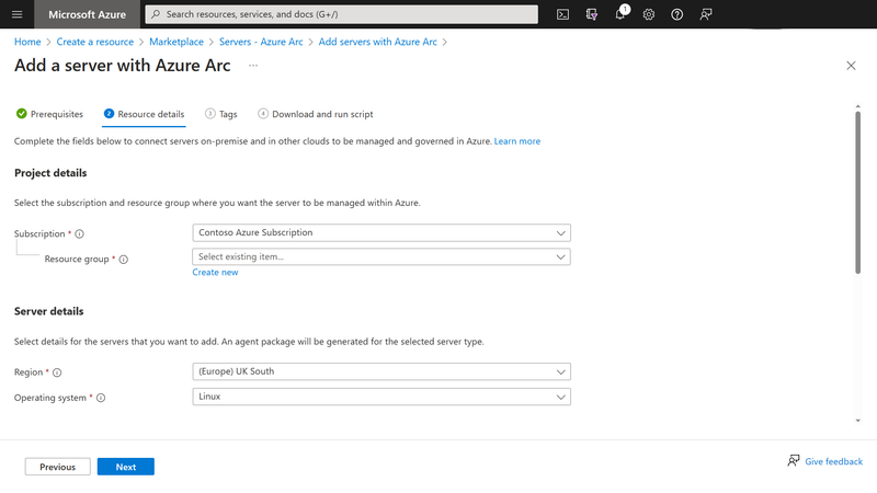 Register and Manage Linux Servers with Azure Arc Tutorial
