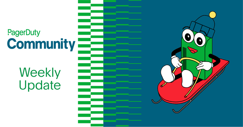 Cover image for PagerDuty Community Weekly Update, December 9, 2022